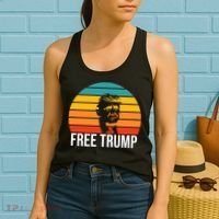 Free Donald Trump From Prison Women's Tank Top thumb 2