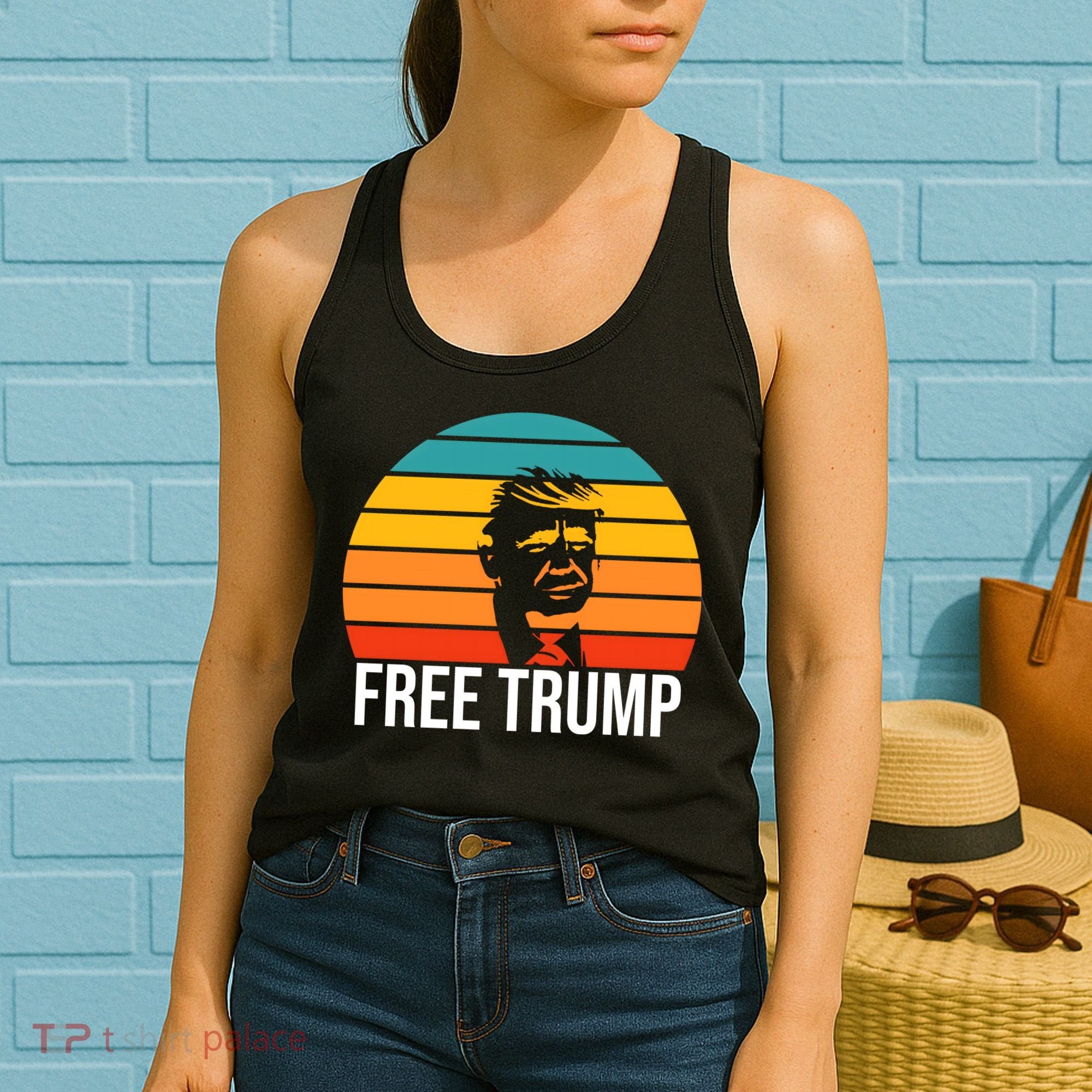 Free Donald Trump From Prison Women's Tank Top