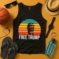 Free Donald Trump From Prison Tank Top thumb 4