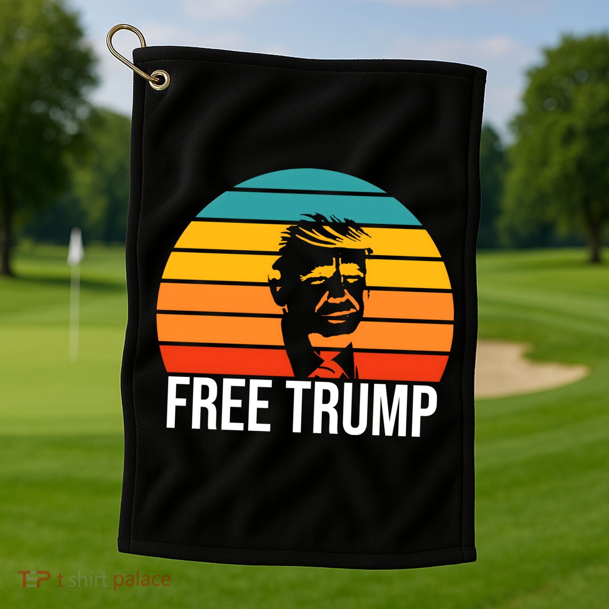 Free Donald Trump From Prison Golf Towel