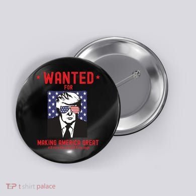 Free Donald Trump MAGA Conservative Republican Button