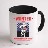 Free Donald Trump MAGA Conservative Republican Coffee Mug thumb 1