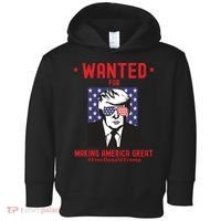 Free Donald Trump MAGA Conservative Republican Toddler Hoodie thumb 0
