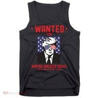 Free Donald Trump MAGA Conservative Republican Tank Top thumb 0