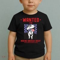 Free Donald Trump MAGA Conservative Republican Toddler T-Shirt thumb 2