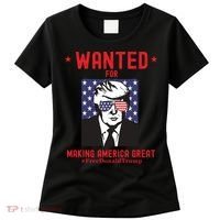 Free Donald Trump MAGA Conservative Republican Women's T-Shirt thumb 0