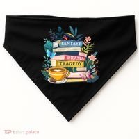 Fantasy Drama Tragedy Books Subtle  USA-Made Doggie Bandana thumb 0