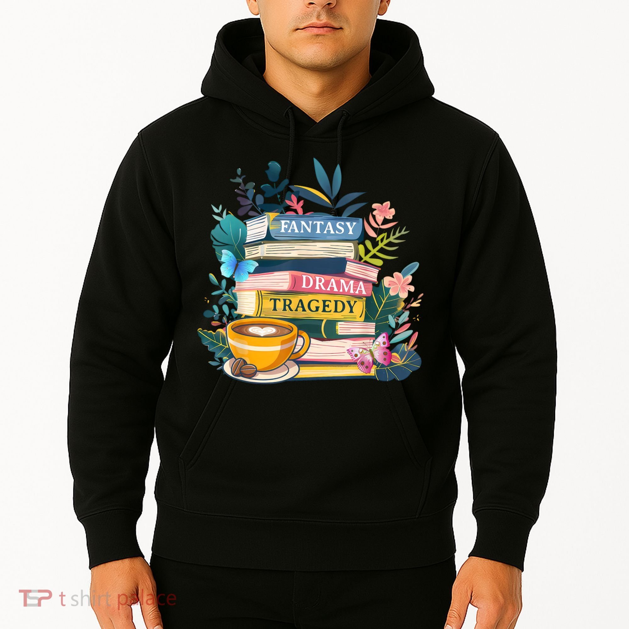Fantasy Drama Tragedy Books Subtle  Hoodie