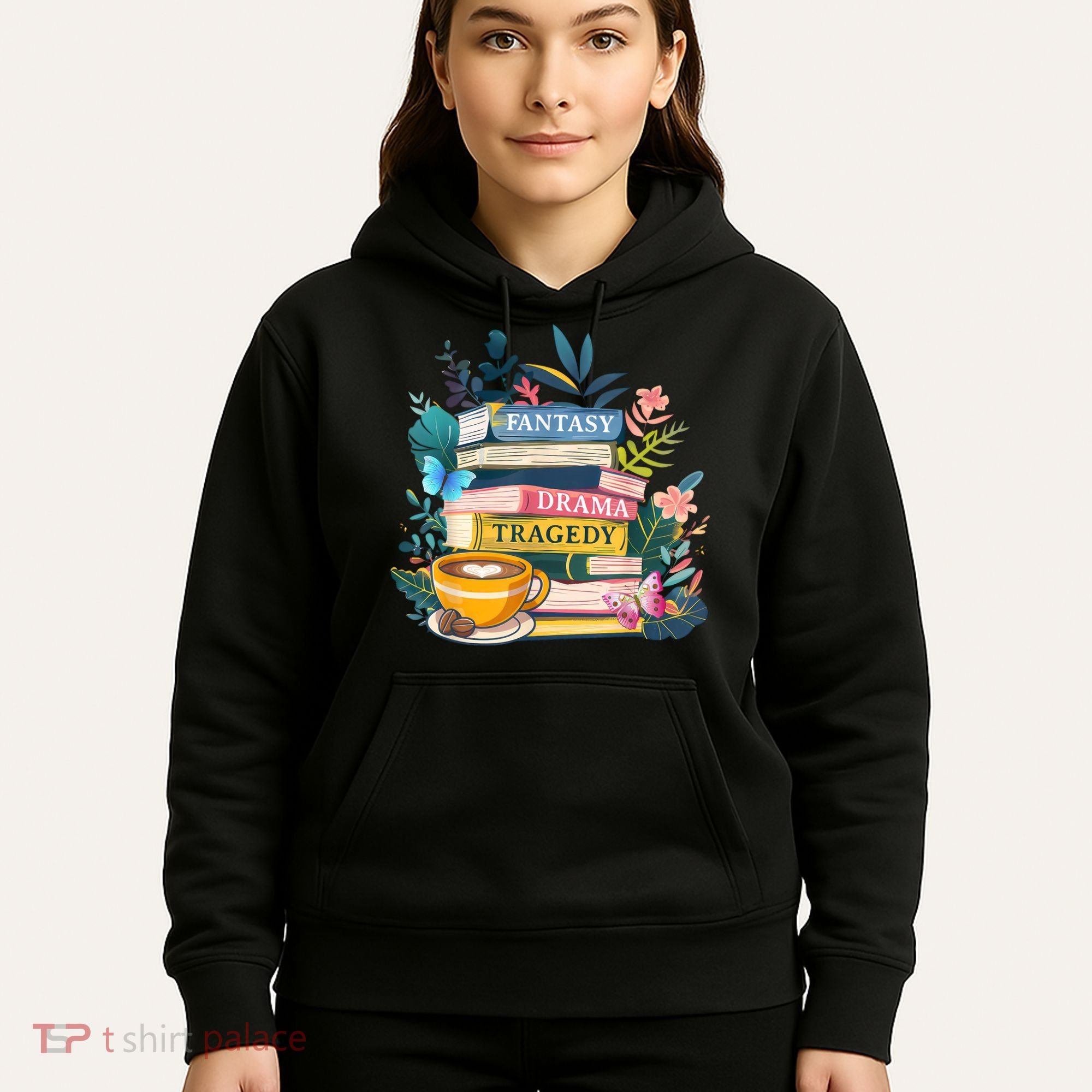 Fantasy Drama Tragedy Books Subtle  Hoodie