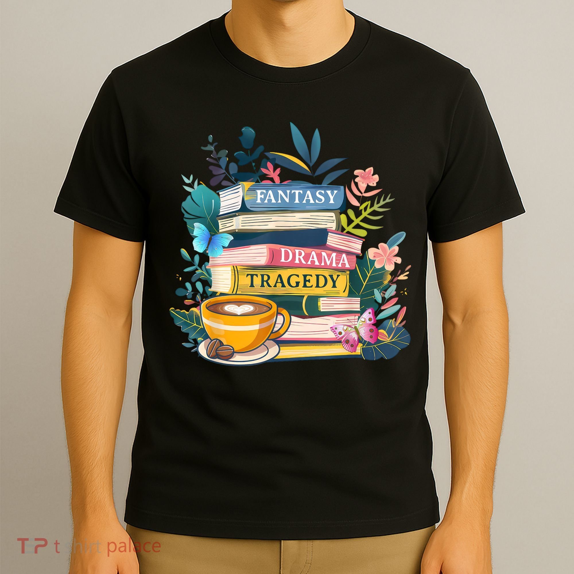 Fantasy Drama Tragedy Books Subtle  T-Shirt