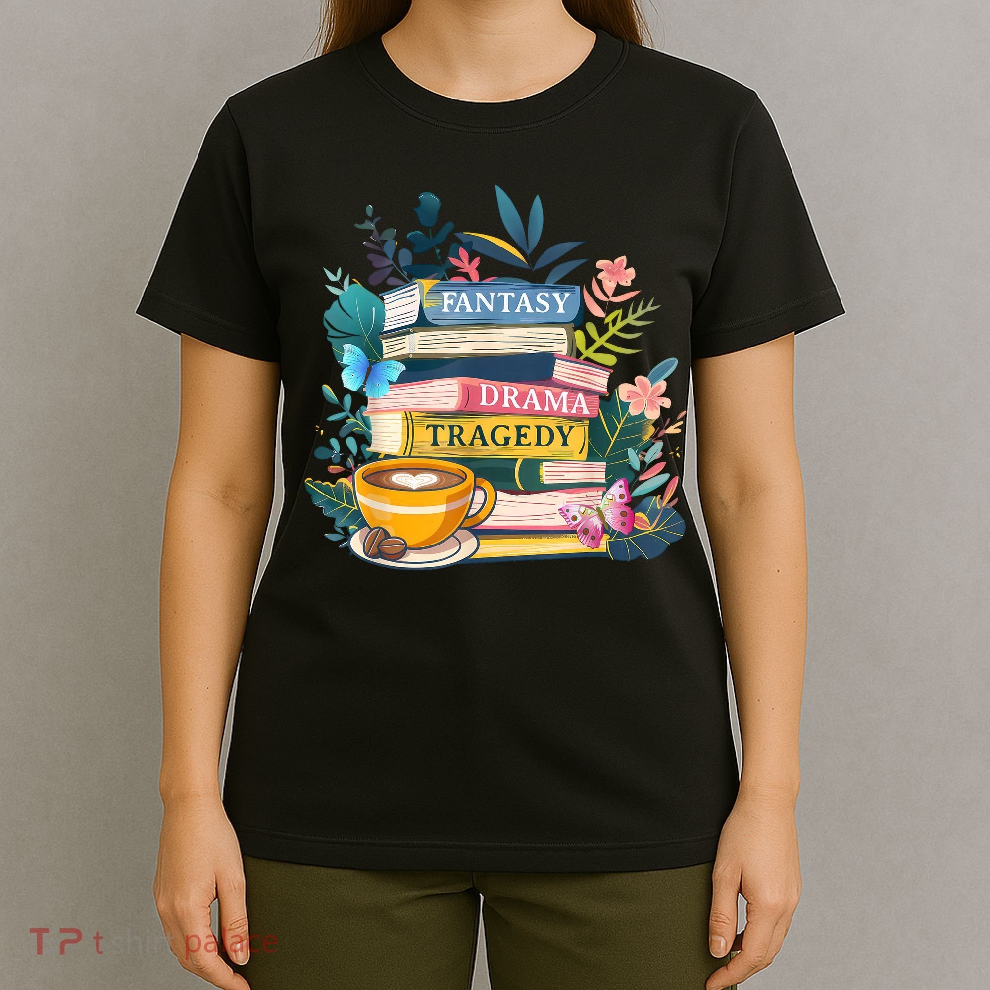 Fantasy Drama Tragedy Books Subtle  T-Shirt