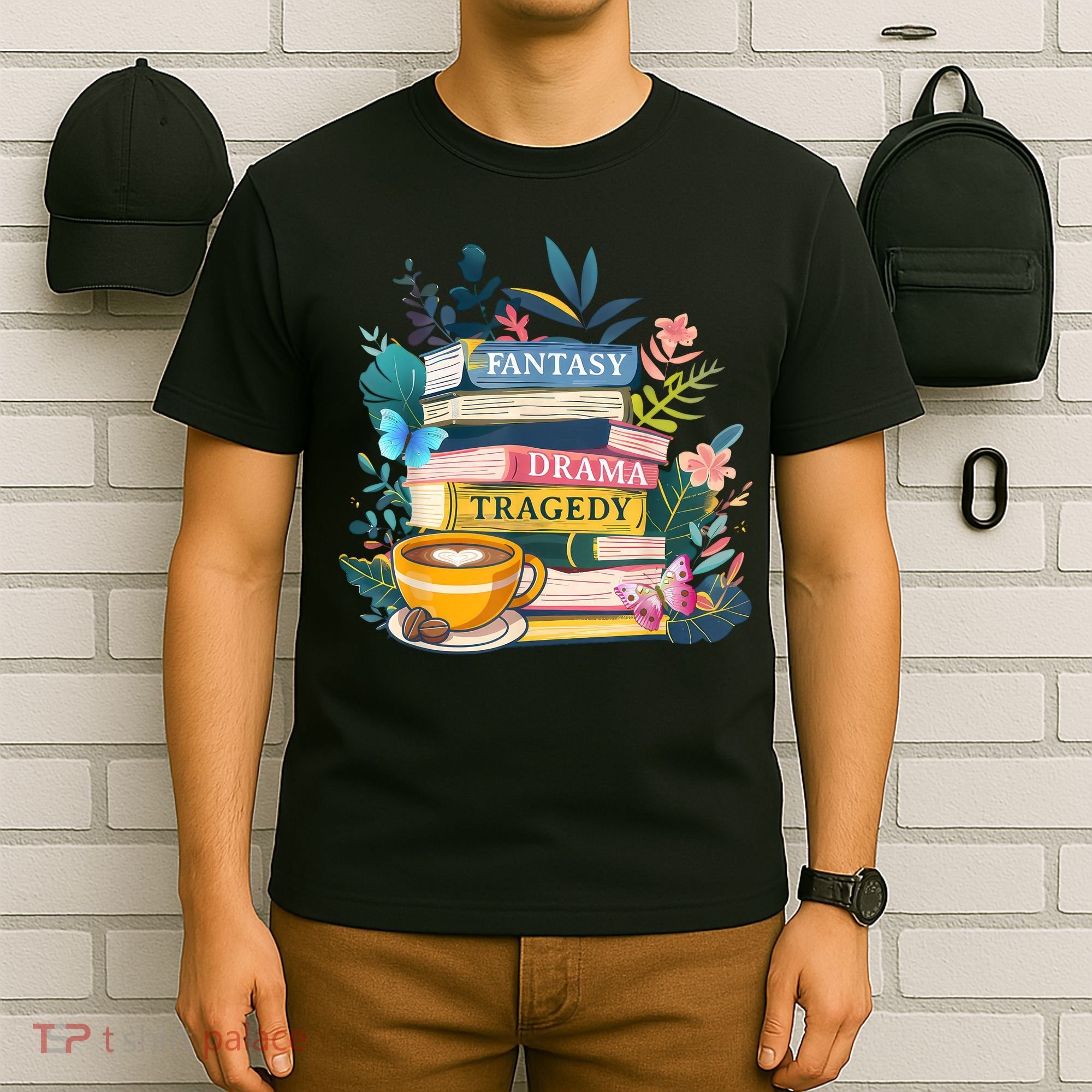 Fantasy Drama Tragedy Books Subtle  T-Shirt
