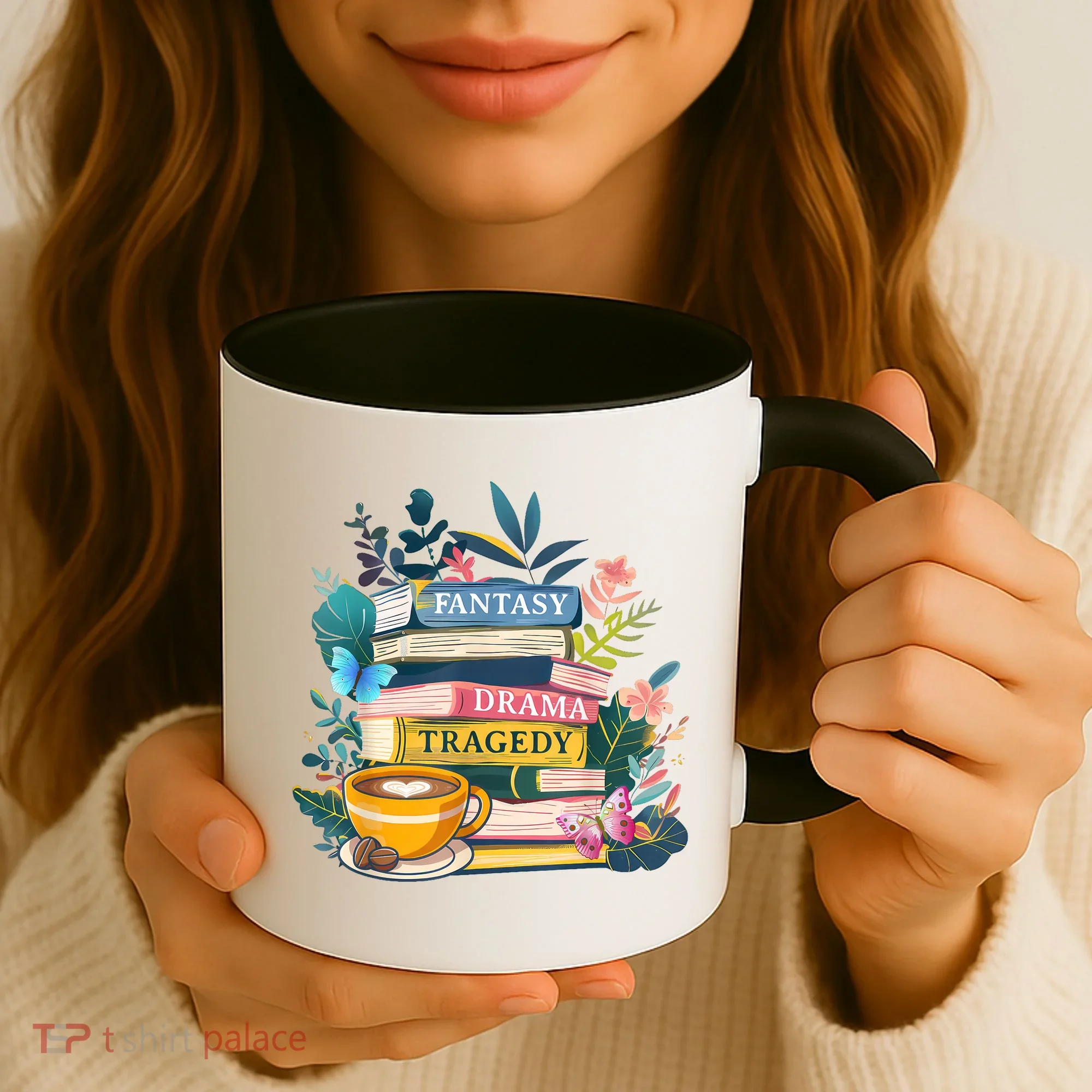 Fantasy Drama Tragedy Books Subtle  Coffee Mug