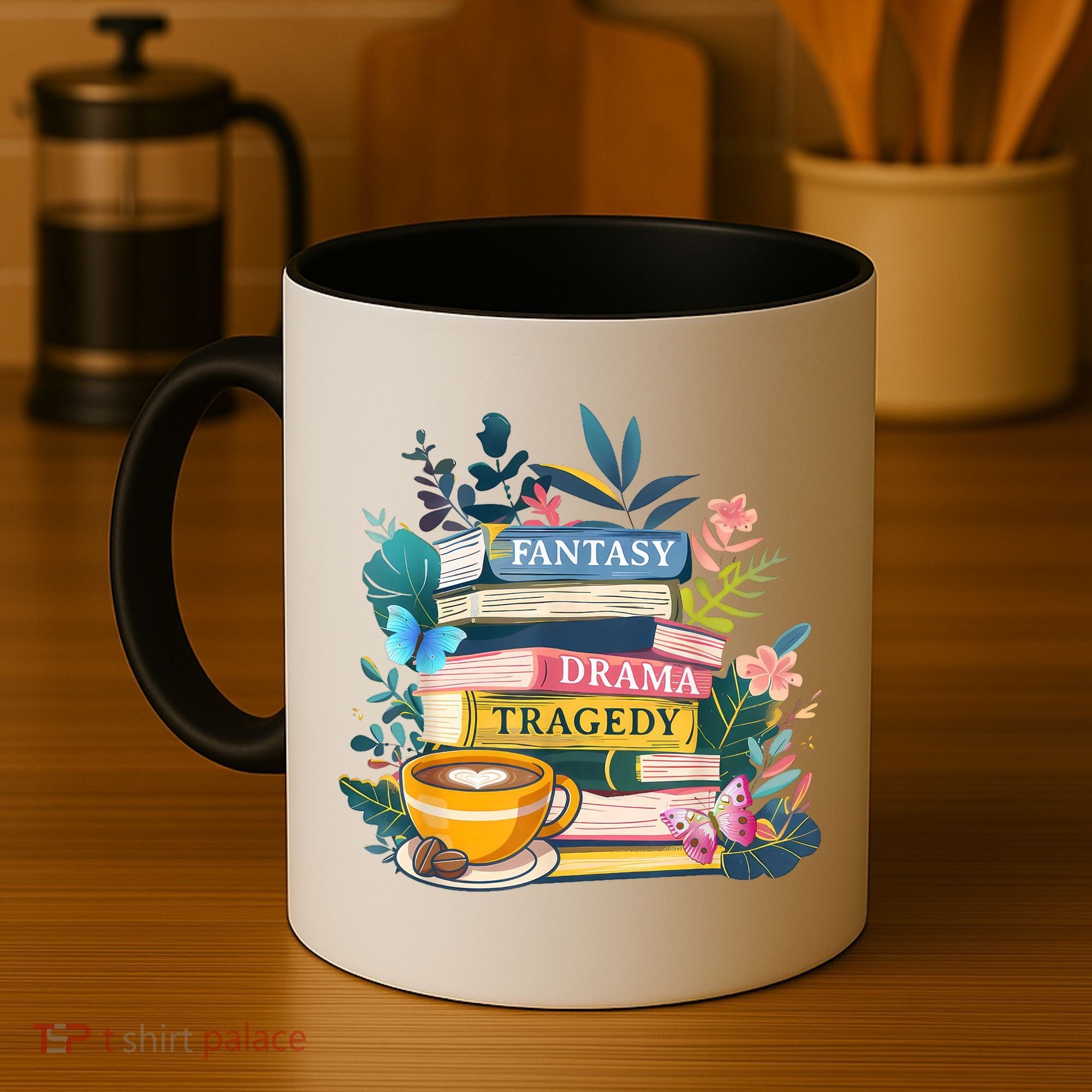 Fantasy Drama Tragedy Books Subtle  Coffee Mug