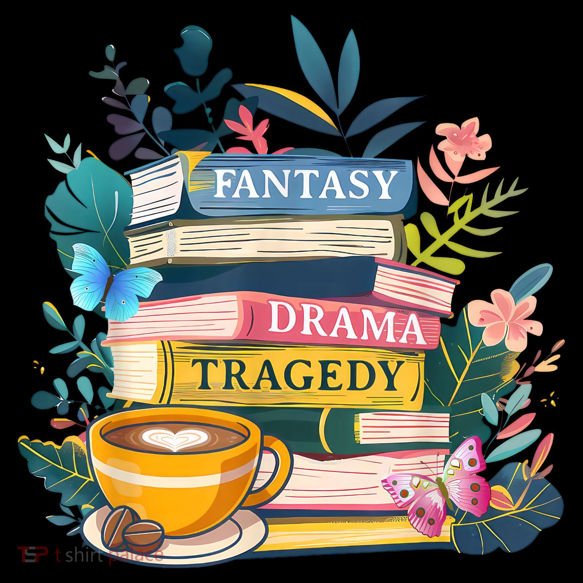 Fantasy Drama Tragedy Books Subtle  Coffee Mug