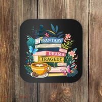 Fantasy Drama Tragedy Books Subtle  Coaster thumb 0