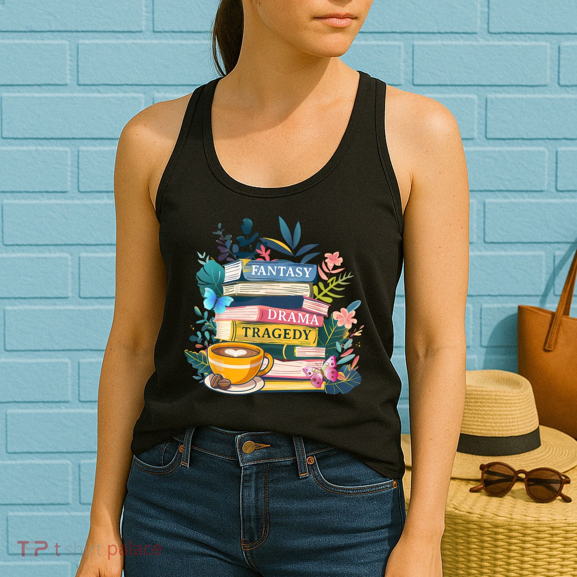 Fantasy Drama Tragedy Books Subtle  Women's Tank Top