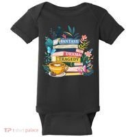 Fantasy Drama Tragedy Books Subtle  Baby Bodysuit thumb 0