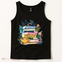 Fantasy Drama Tragedy Books Subtle  Tank Top thumb 2