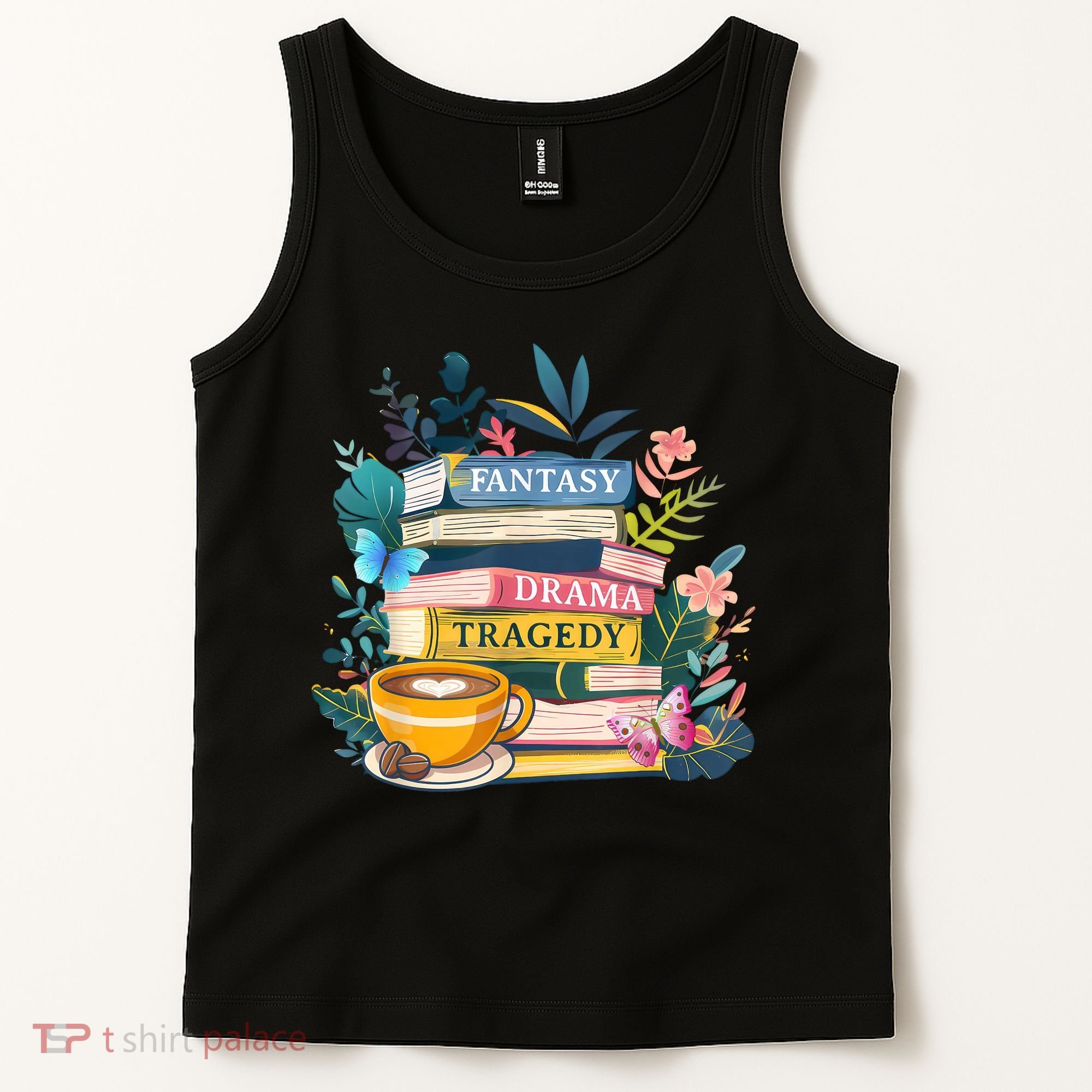 Fantasy Drama Tragedy Books Subtle  Tank Top
