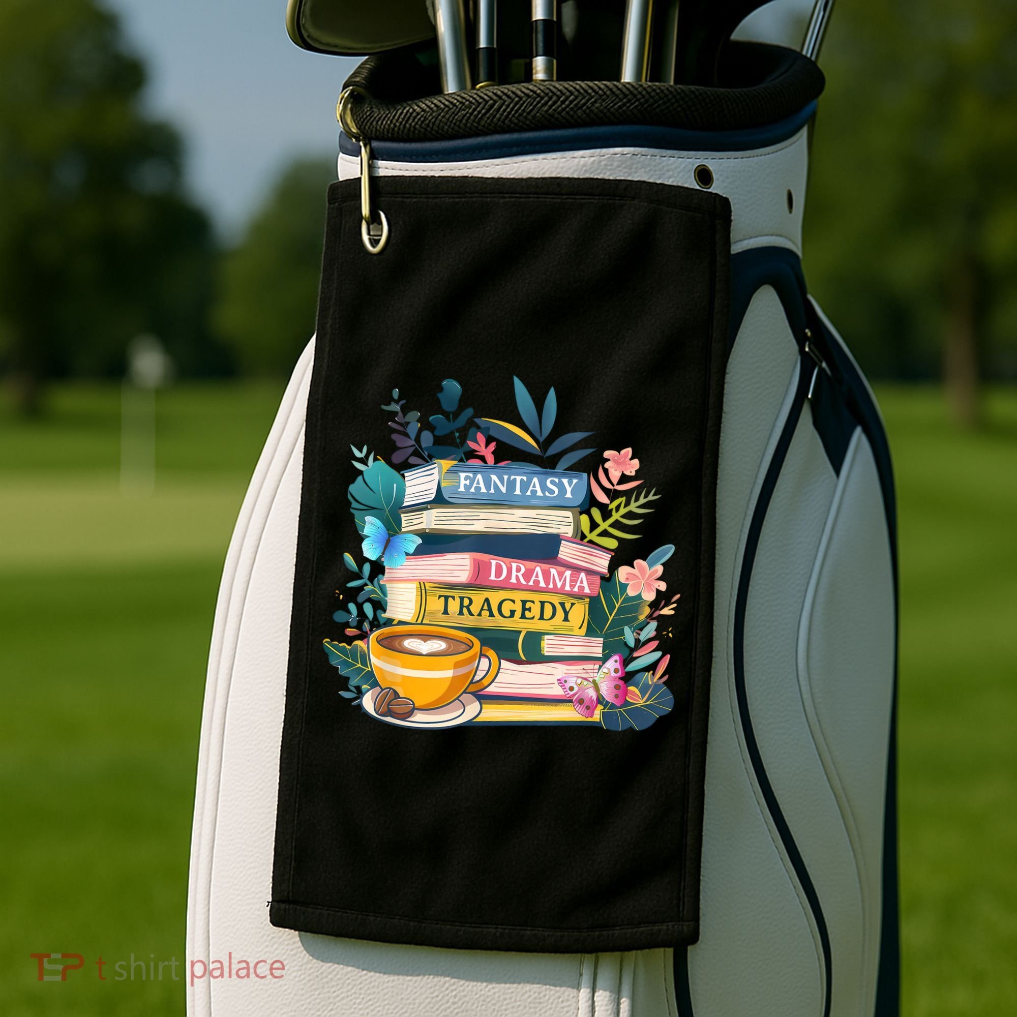 Fantasy Drama Tragedy Books Subtle  Golf Towel