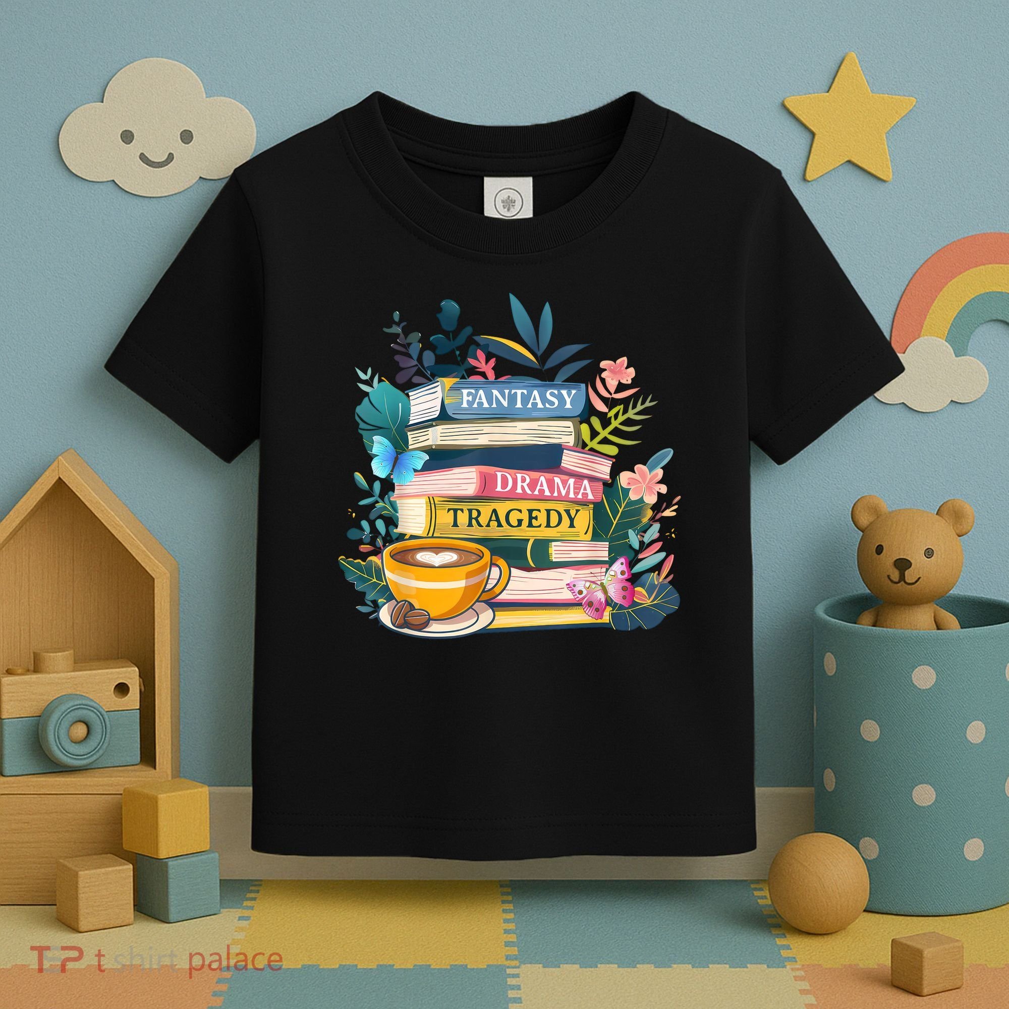 Fantasy Drama Tragedy Books Subtle  Toddler T-Shirt