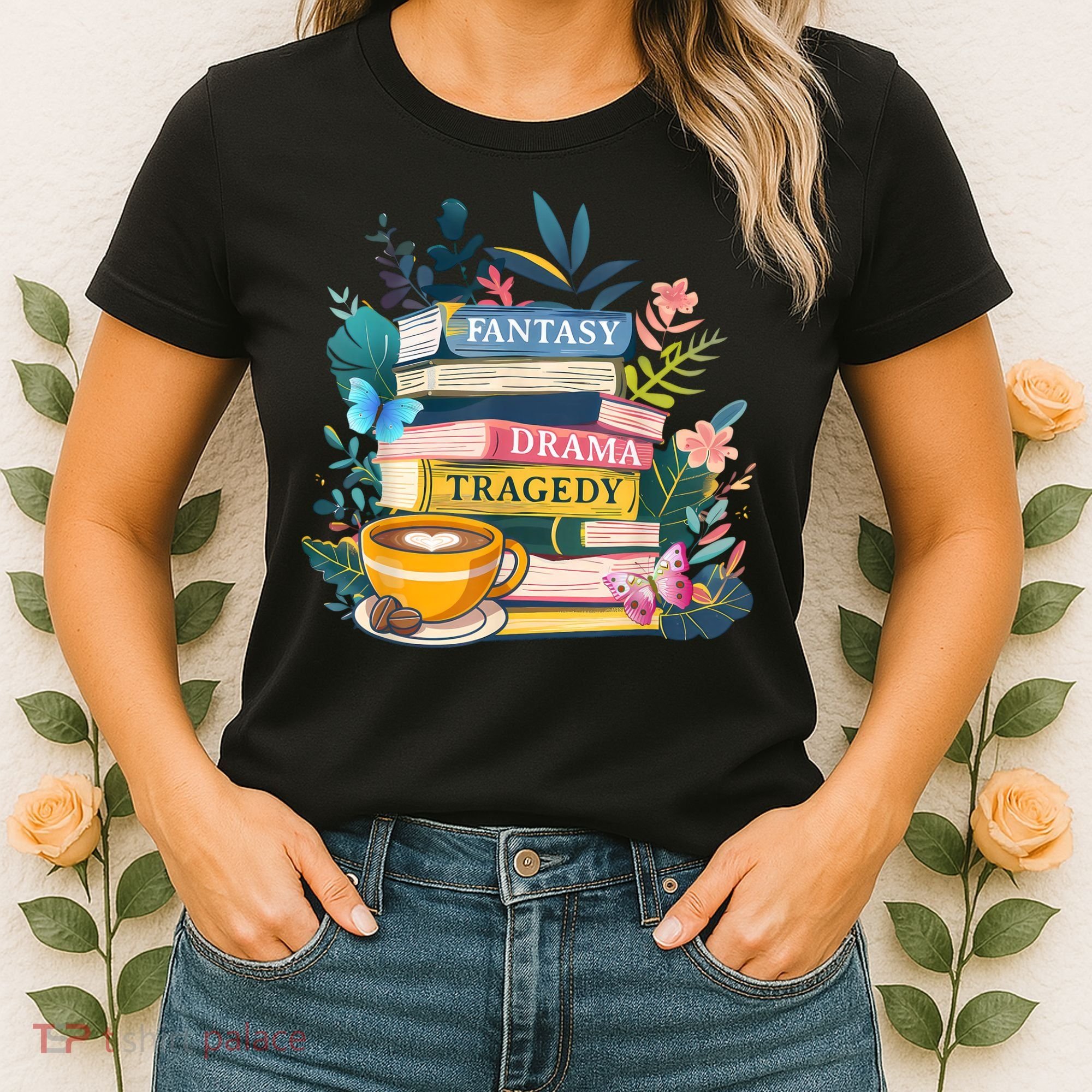 Fantasy Drama Tragedy Books Subtle  Women's T-Shirt
