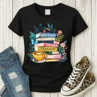 Fantasy Drama Tragedy Books Subtle  Women's T-Shirt thumb 3