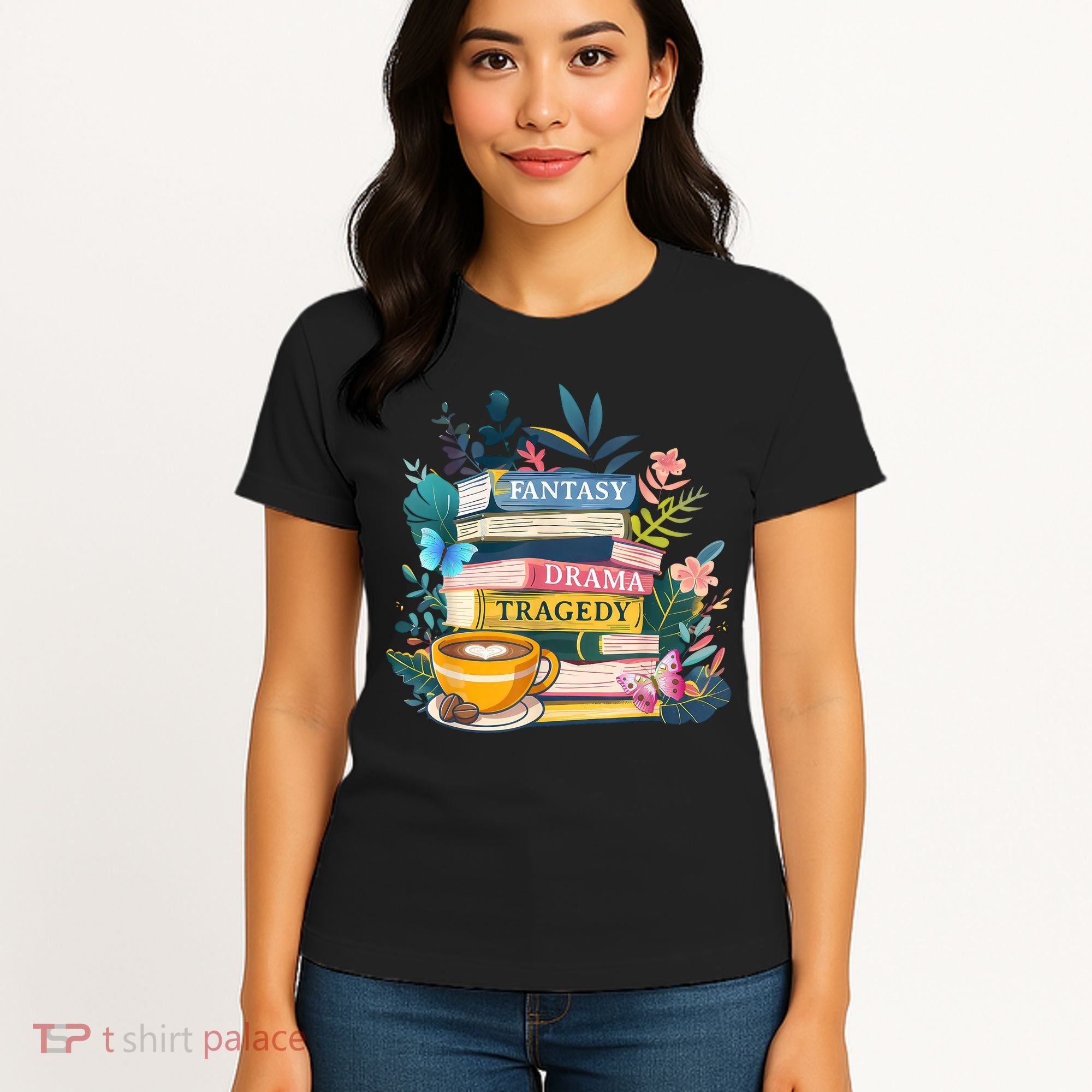 Fantasy Drama Tragedy Books Subtle  Women's T-Shirt