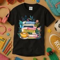 Fantasy Drama Tragedy Books Subtle  Kids T-Shirt thumb 3