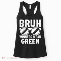 Field Day Team Spirit Bruh Winners Wear Green Women's Tank Top thumb 0