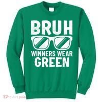 Field Day Team Spirit Bruh Winners Wear Green Sweatshirt thumb 0