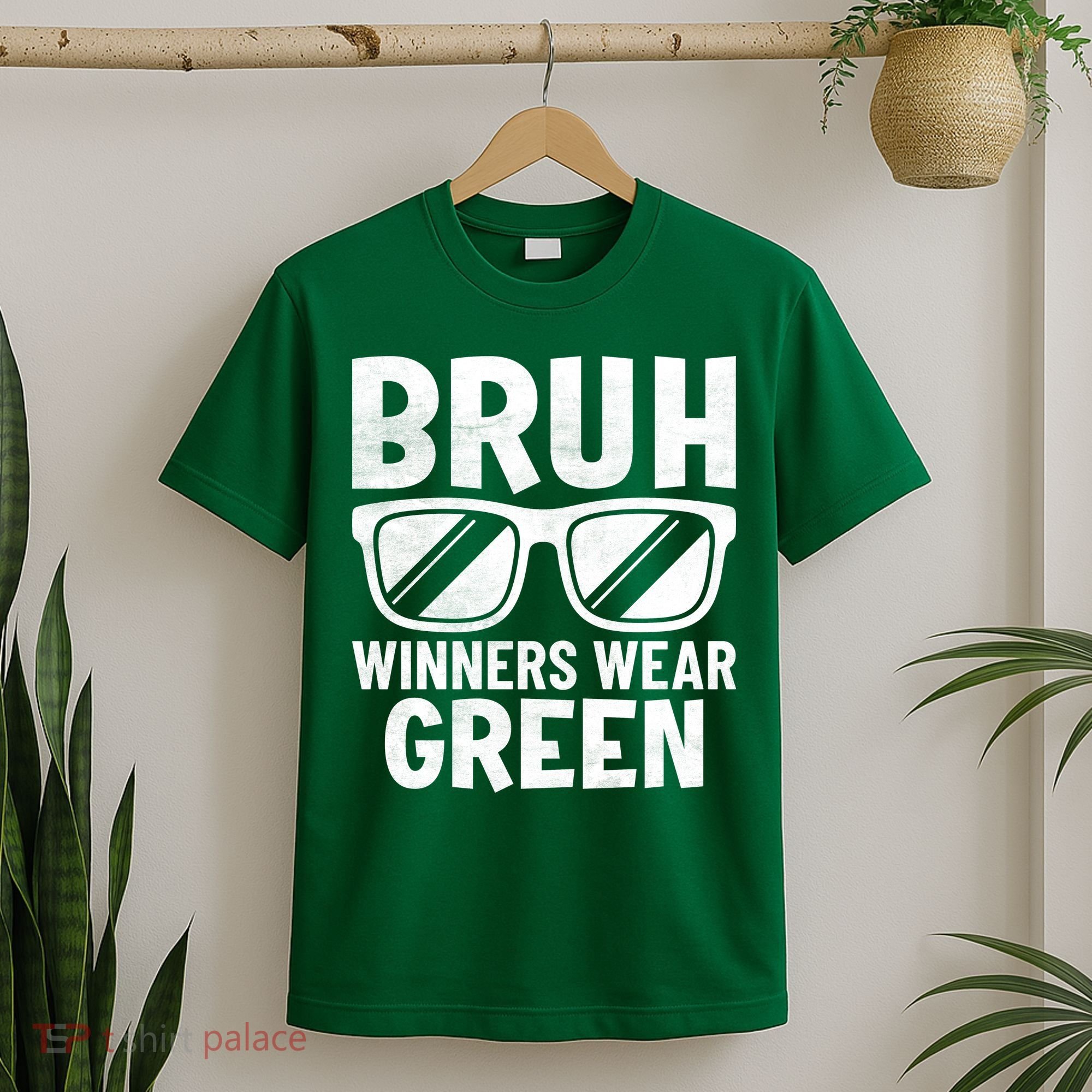 Field Day Team Spirit Bruh Winners Wear Green T-Shirt