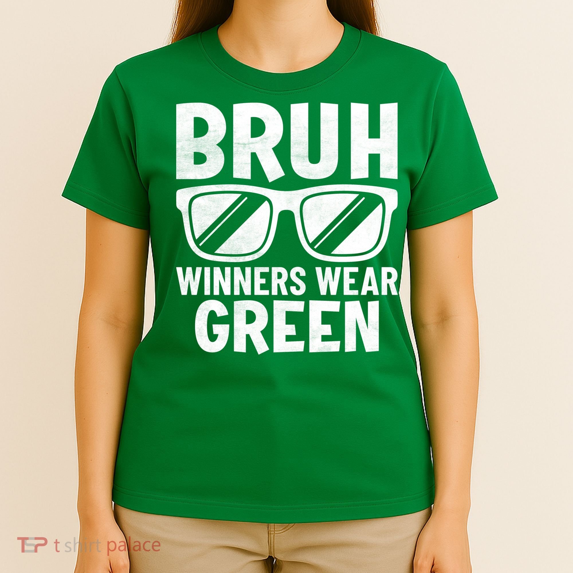 Field Day Team Spirit Bruh Winners Wear Green T-Shirt