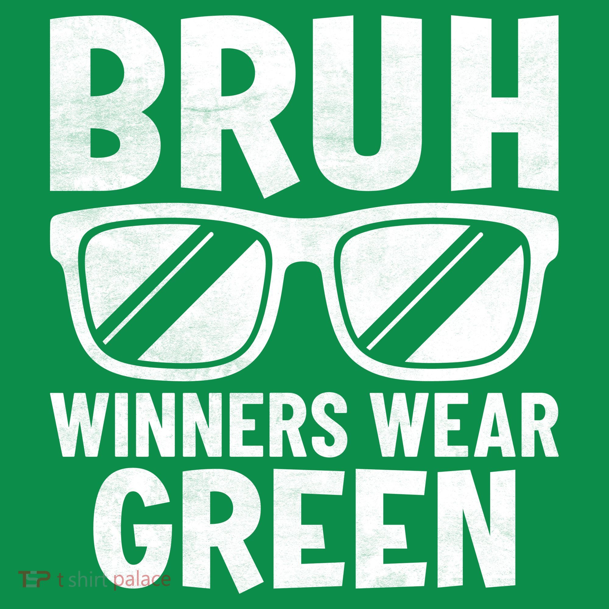 Field Day Team Spirit Bruh Winners Wear Green Baby Bodysuit