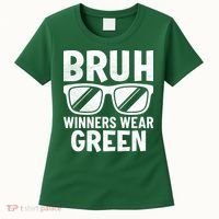 Field Day Team Spirit Bruh Winners Wear Green Women's T-Shirt thumb 0