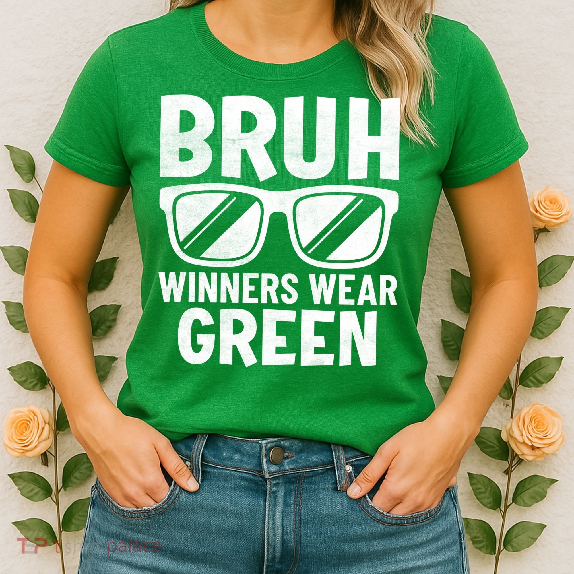 Field Day Team Spirit Bruh Winners Wear Green Women's T-Shirt