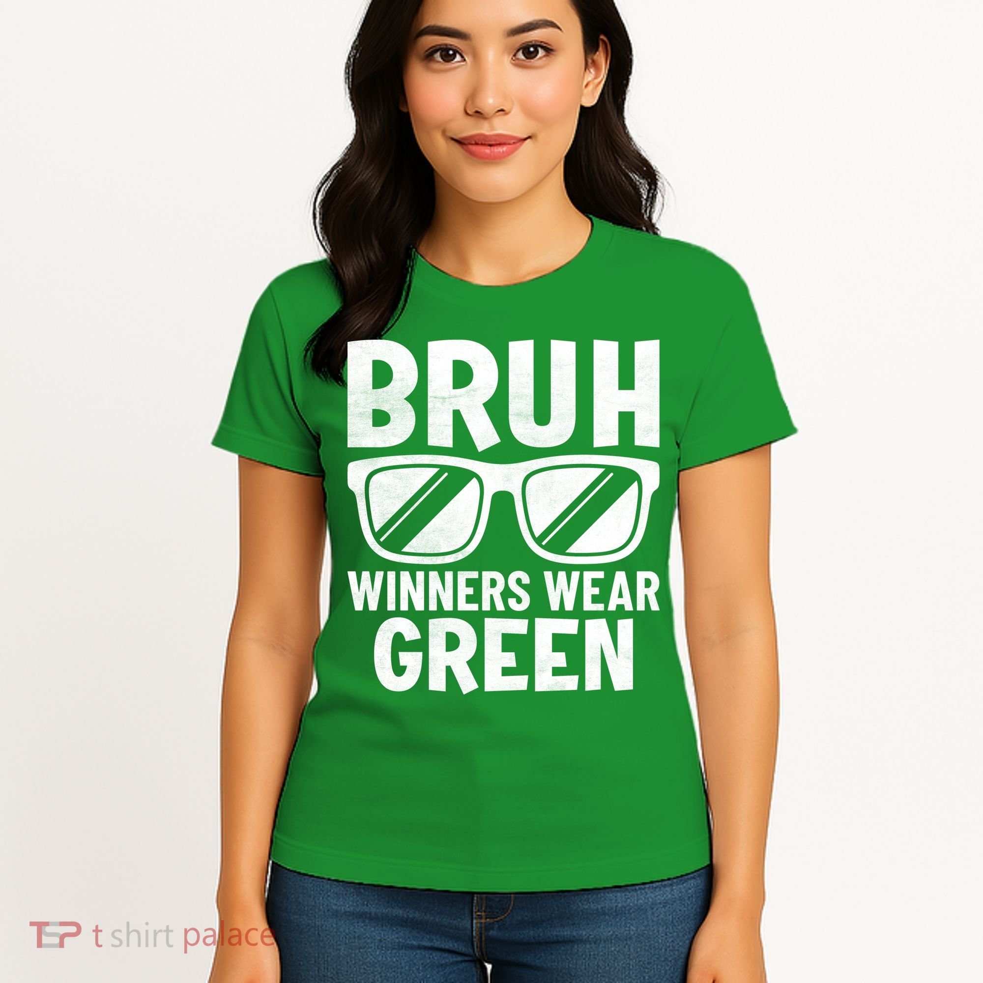 Field Day Team Spirit Bruh Winners Wear Green Women's T-Shirt