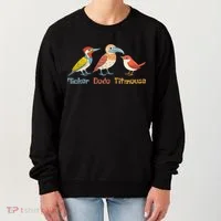 Flicker Dodo Titmouse Bird Lover Nature Lover Women's Sweatshirt thumb 0