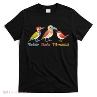 Flicker Dodo Titmouse Bird Lover Nature Lover T-Shirt thumb 0