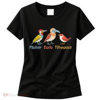 Flicker Dodo Titmouse Bird Lover Nature Lover Women's T-Shirt thumb 0