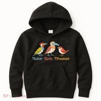 Flicker Dodo Titmouse Bird Lover Nature Lover Kids Hoodie thumb 0