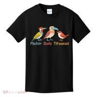 Flicker Dodo Titmouse Bird Lover Nature Lover Kids T-Shirt thumb 0