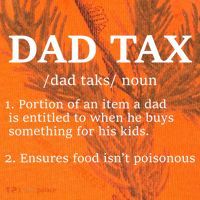 Funny Dad Tax Definition Apparel Kati Licensed 12" Camo Cuffed Beanie thumb 2