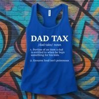Funny Dad Tax Definition Apparel Women's Tank Top thumb 3
