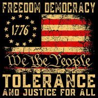 Freedom Democracy Tolerance And Justice For All Hands Off Coffee Mug thumb 5