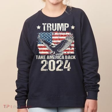 Free Donald Trump Republican Support Women's Sweatshirt