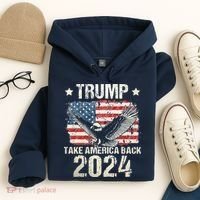 Free Donald Trump Republican Support Hoodie thumb 4