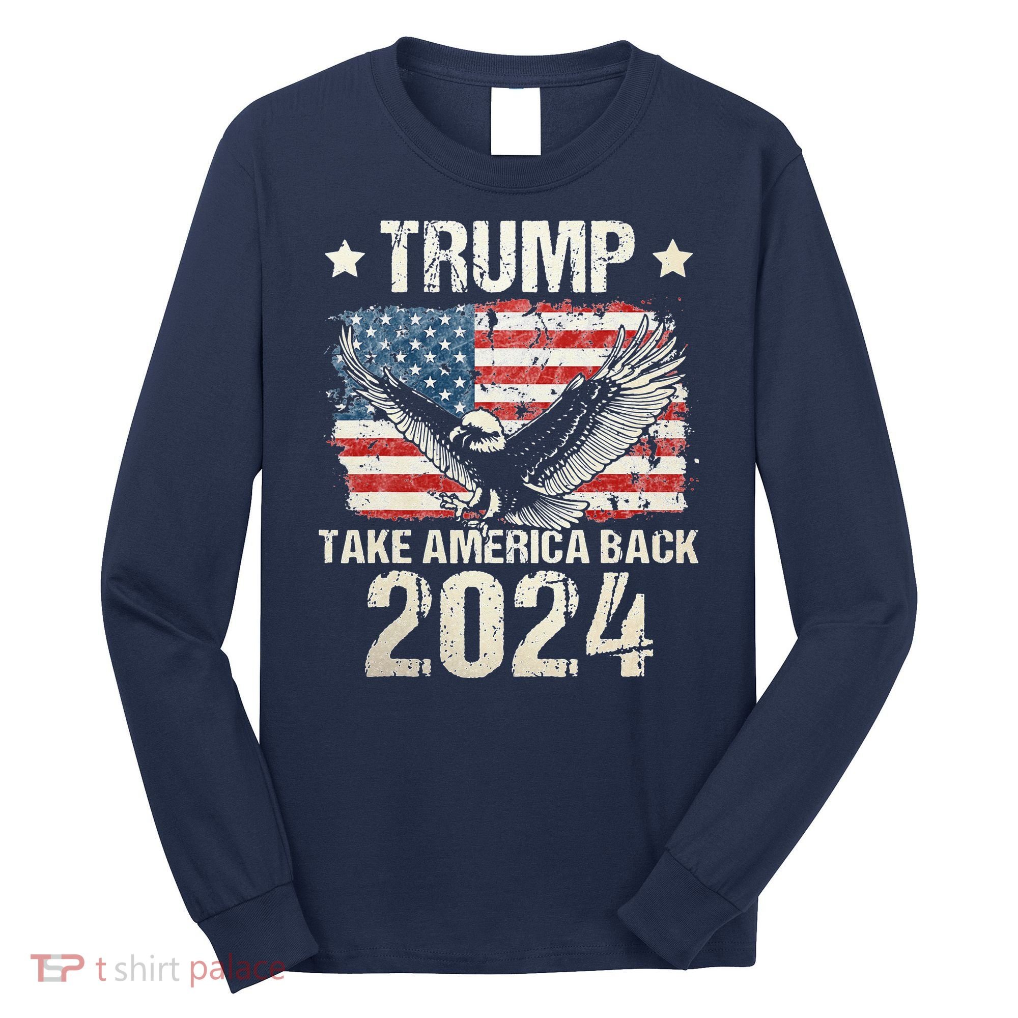 Free Donald Trump Republican Support Long Sleeve Shirt