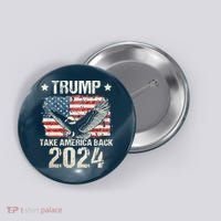 Free Donald Trump Republican Support Button thumb 0